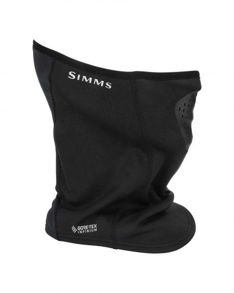 Simms GoreTex Infinium Neck Gaiter in Black